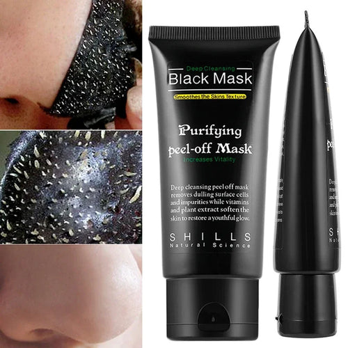 Charcoal detox peel-off face mask